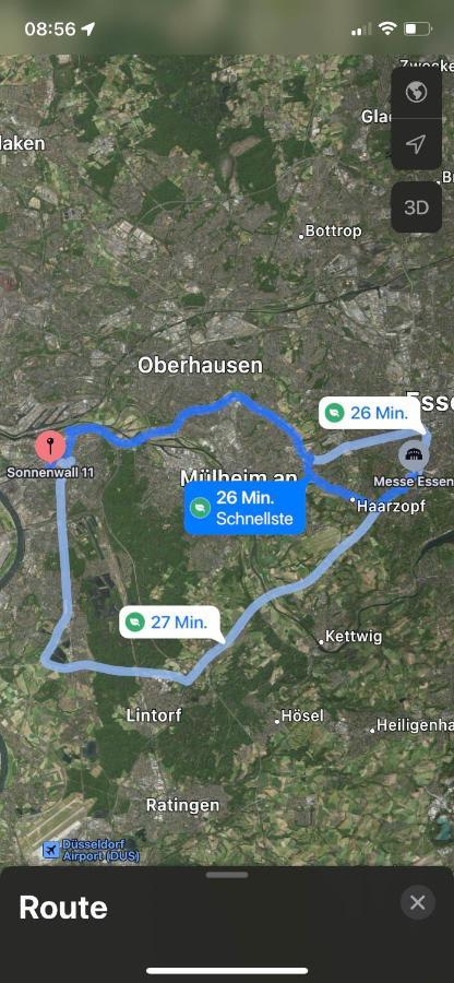 דיסבורג *City, Naehe Hbf, Kingsizebetten, Fitnessecke* מראה חיצוני תמונה